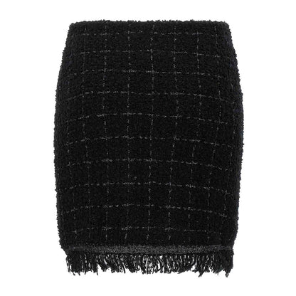 PINKO Schwarzer Polyesterrock