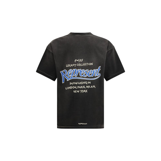 Represent Gray Cotton T-Shirt