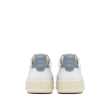 Autry – Weiße niedrige Leder-Sneaker