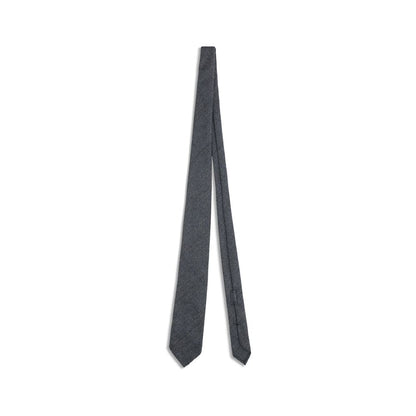 Brioni Gray Wool Tie