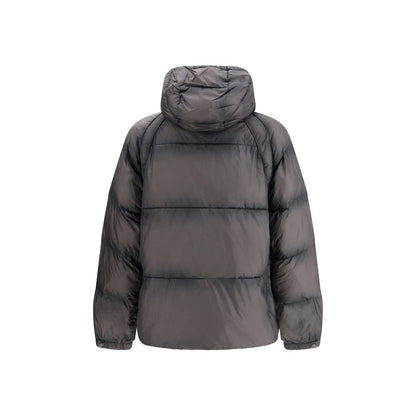 Represent Black Nylon Full-Length Jacket
