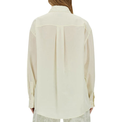 Lemaire White Lyocell Tank Tops