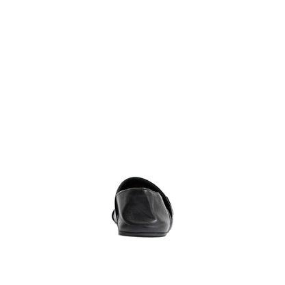 Loewe Black Calfskin Slippers