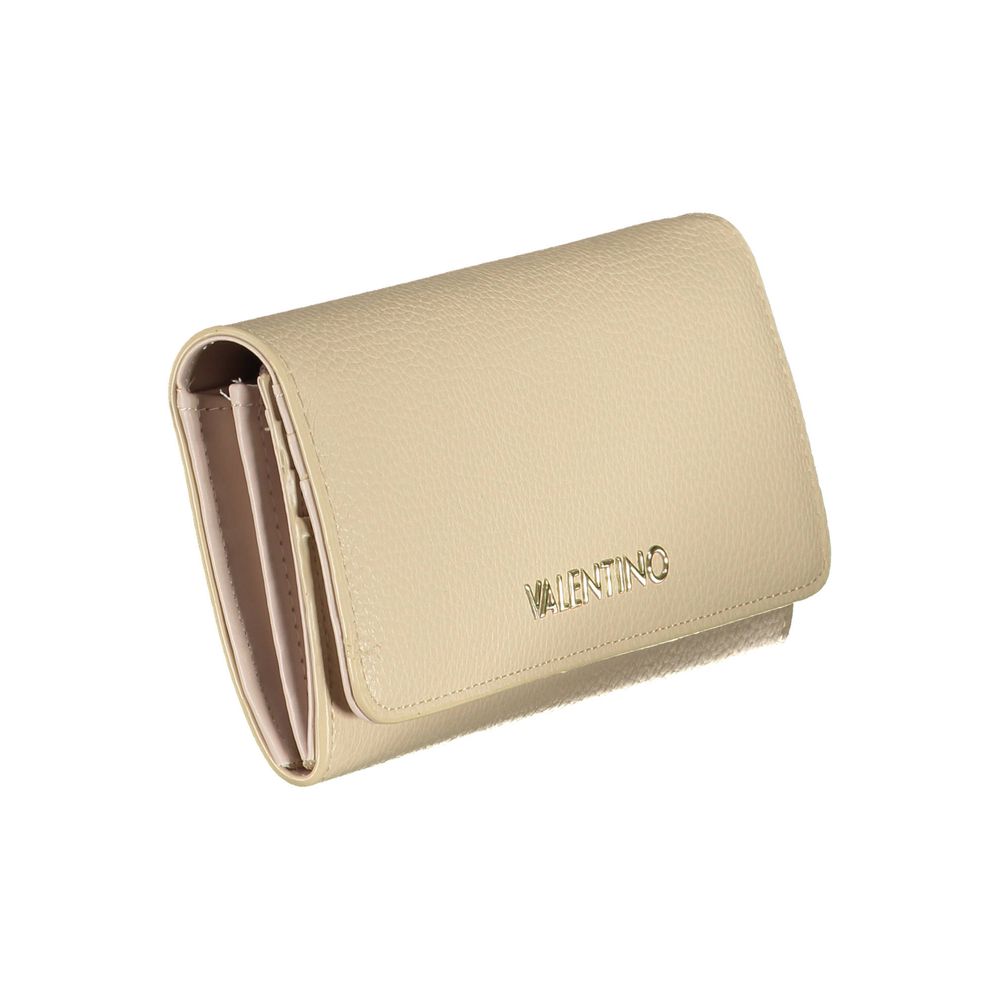 Mario Valentino Beige Polyethylen-Geldbörse