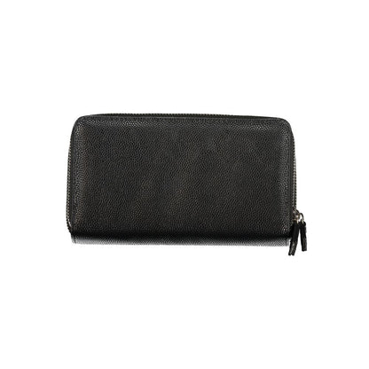 Mario Valentino Schwarze Polyethylen-Geldbörse