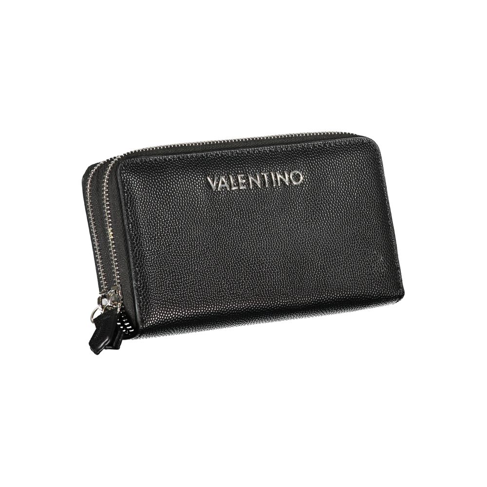 Mario Valentino Schwarze Polyethylen-Geldbörse