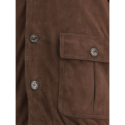 Valstar Brown Goatskin Bomber