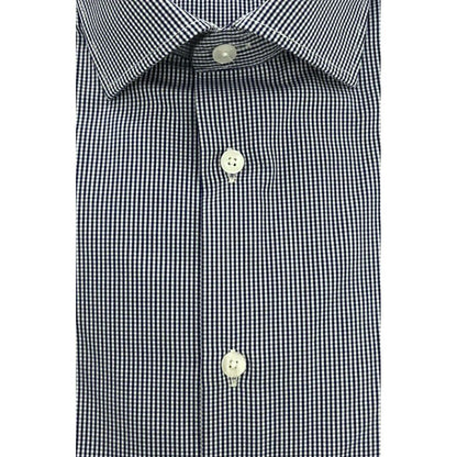 Baldinini Trend Blue Cotton Shirt