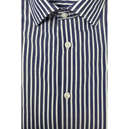 Baldinini Trend Blue Cotton Shirt