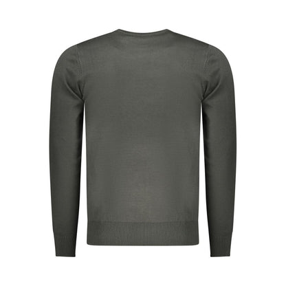 Coveri Moving Green Nylon Sweater