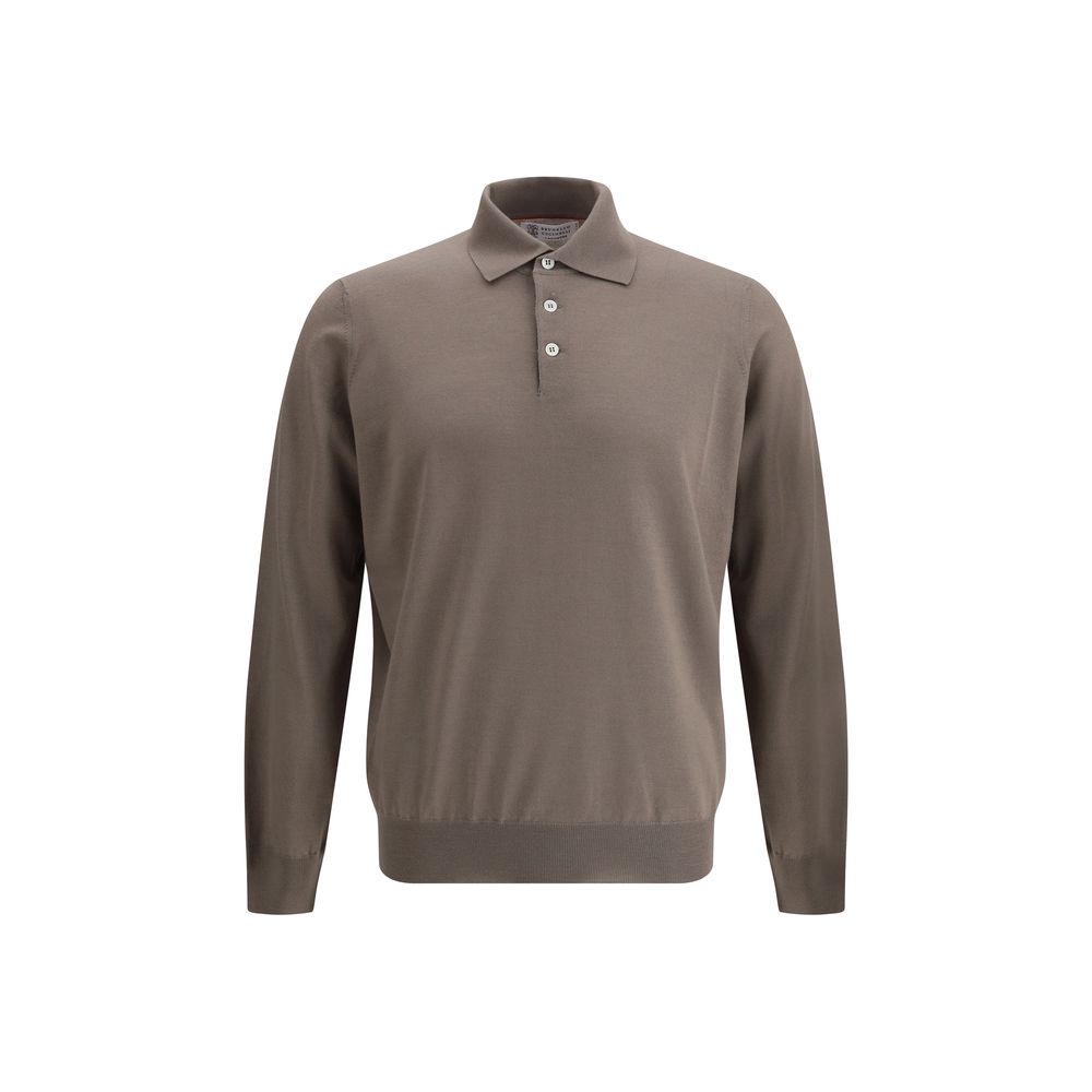 Brunello Cucinelli Bicolor Cashmere Dress Shirt