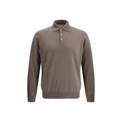 Brunello Cucinelli Bicolor Cashmere Dress Shirt