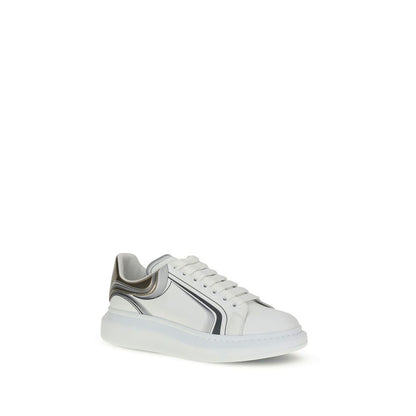 Alexander McQueen White Rubber Platform Sneakers