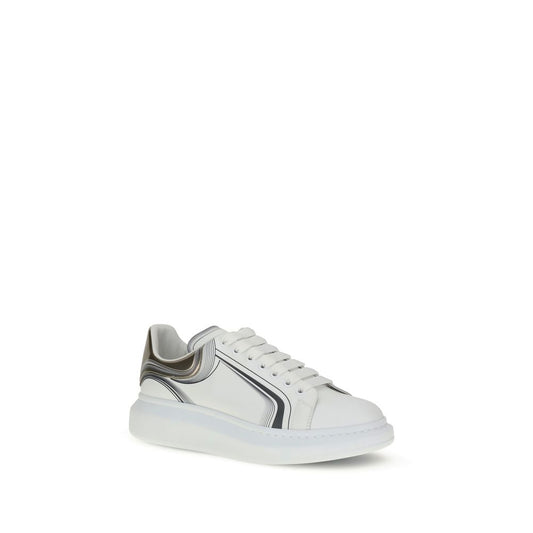 Alexander McQueen White Rubber Platform Sneakers