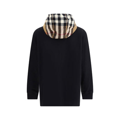 Burberry Black Cotton Sweatshirt