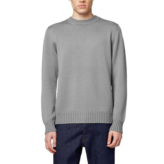 Alpha Studio Gray Cashmere Sweater