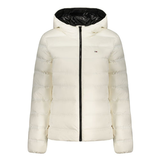 Tommy Hilfiger White Polyester Jackets & Coat