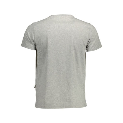 Plein Sport Gray Cotton T-Shirt