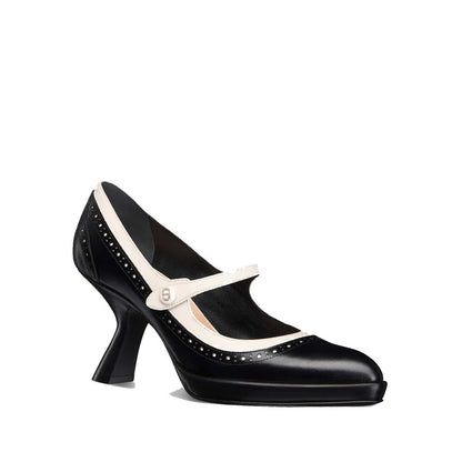 Dior Black Calfskin High Heel Pumps