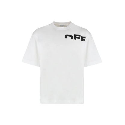 Off-White White Cotton T-Shirt