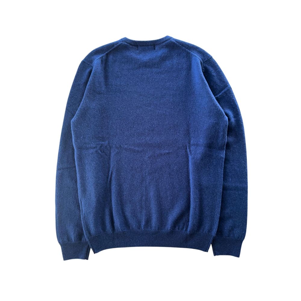 Baldinini Trend Blue Cashmere Sweater