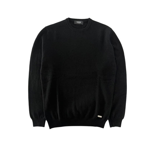 Baldinini Trend Black Cashmere Sweater