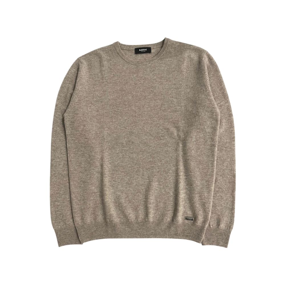 Baldinini Trend Beige Cashmere Sweater