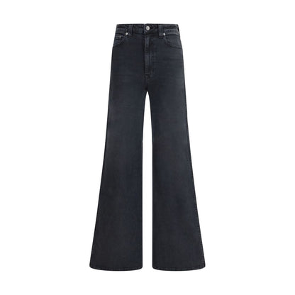 Khaite Gray Cotton Jeans Denim