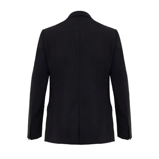 Dolce & Gabbana Black Wool Two-Piece Suit