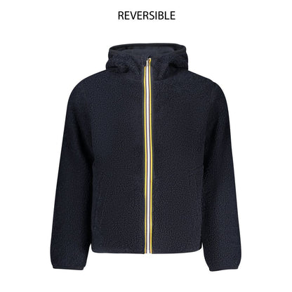 K-WAY Blue Polyester Jackets & Coat