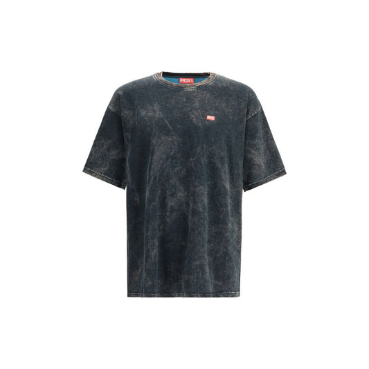 Diesel Black Cotton T-Shirt