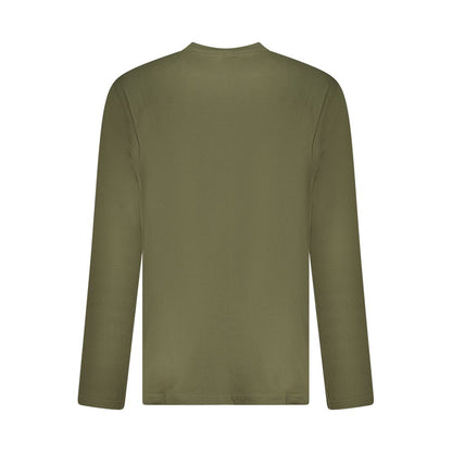 North Sails Green Cotton Men T-Shirt