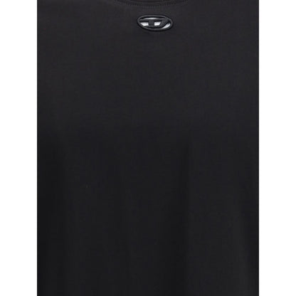 Diesel Black Cotton T-Shirt