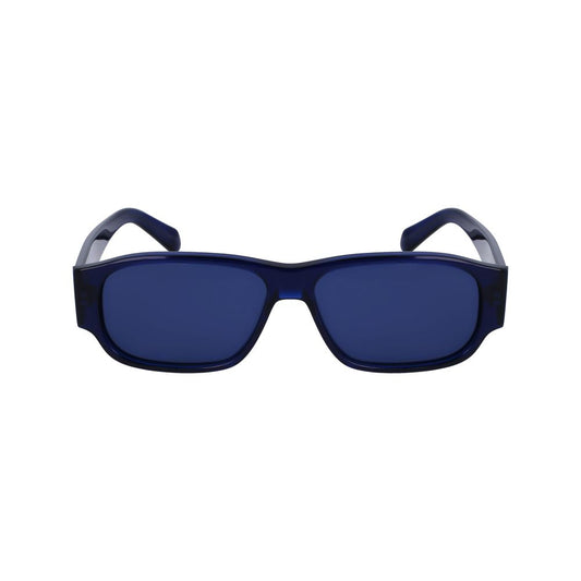 Ferragamo Blue Acetate Sunglasses