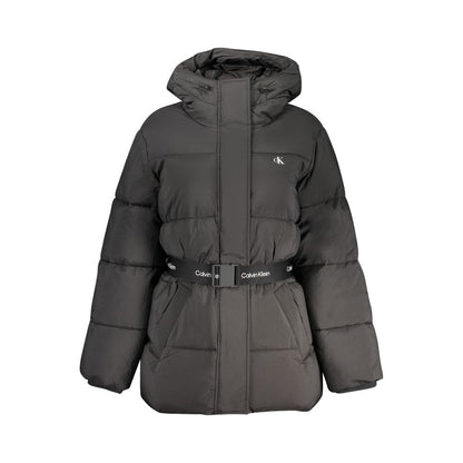 Calvin Klein Black Nylon Women Jacket