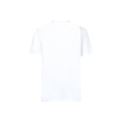 Burberry White Cotton T-Shirt