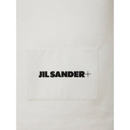 Jil Sander White Cotton Sportswear