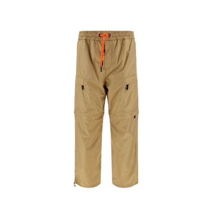 Moncler Grenoble Beige Nylon Cargo Pants