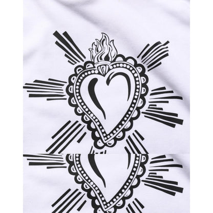 Dolce & Gabbana White Cotton Sweatshirt