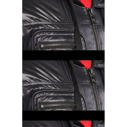 Dolce & Gabbana Blue Nylon Jackets & Coat