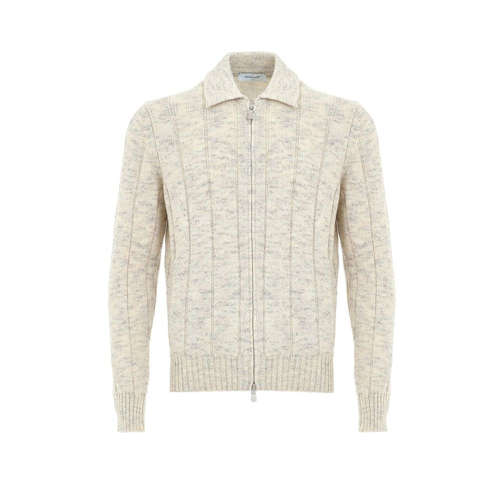 Gran Sasso Gray Wool Cardigan