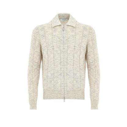 Gran Sasso Gray Wool Cardigan