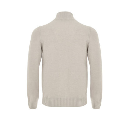Gran Sasso Beige Cashmere Cardigan