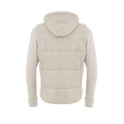 Gran Sasso Beige Wool Shell Jacket