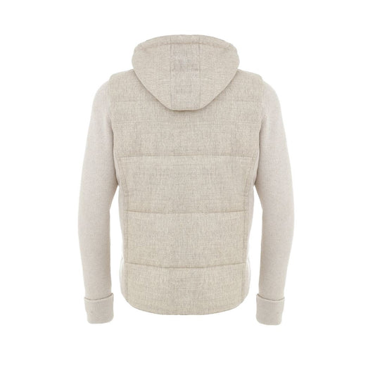 Gran Sasso Beige Wool Shell Jacket