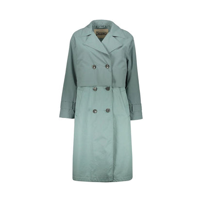 Herno Green Cotton Coat