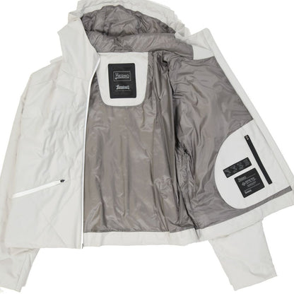 Herno Gray Polyester Shell Jacket
