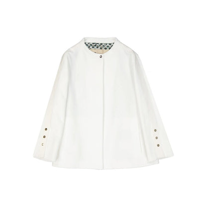 Herno White Cotton Coat