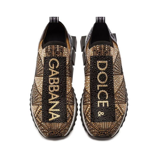 Dolce & Gabbana Black Polyester Sneaker