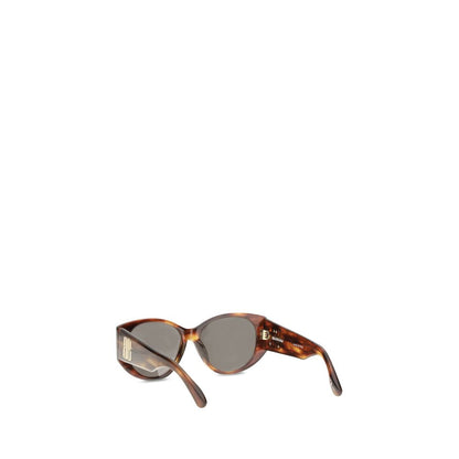 Balenciaga Brown Acetate Sunglasses